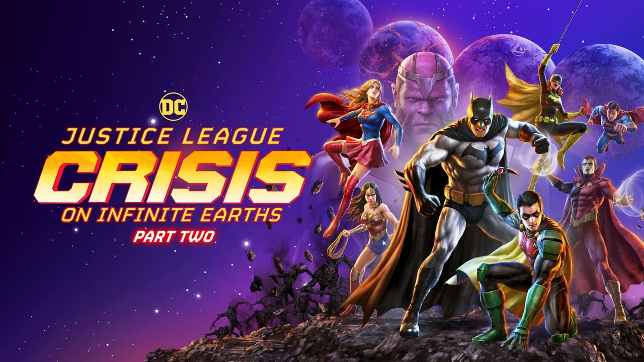 Justice League: Crisis on Infinite Earths Part Two background