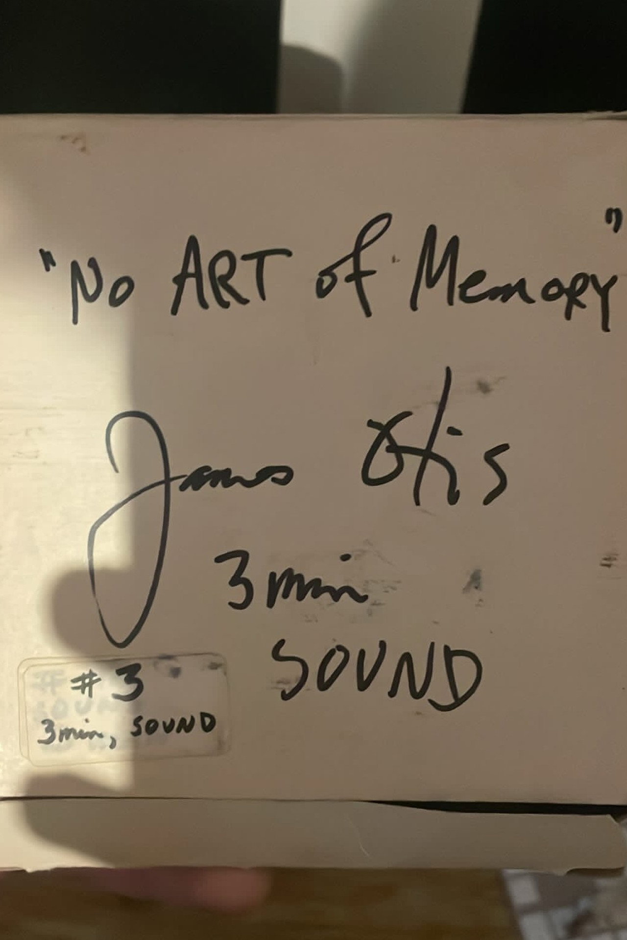No Art of Memory