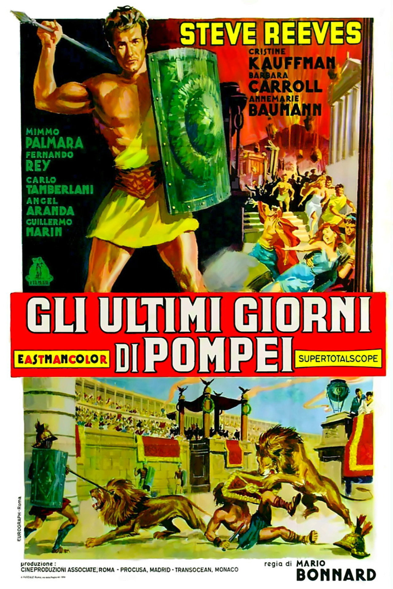 Gli ultimi giorni di Pompei filmaffisch