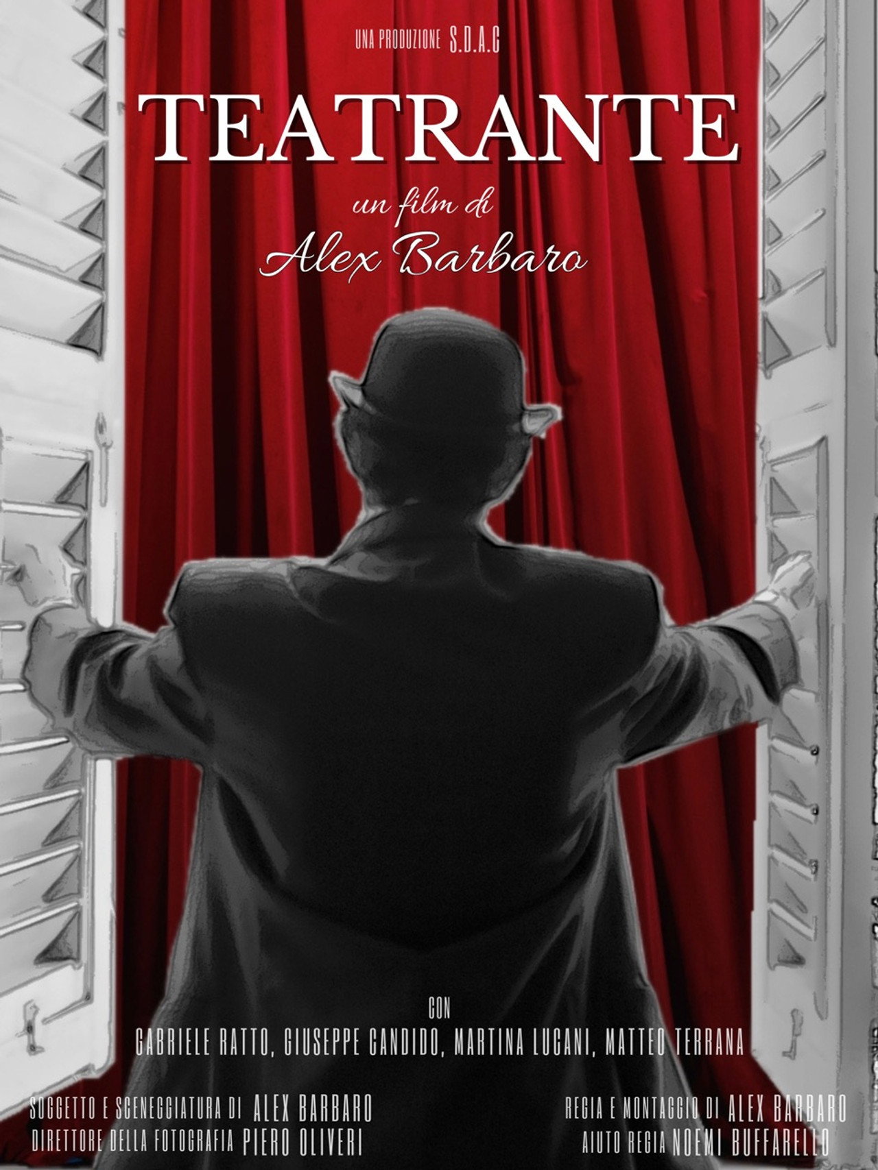 Teatrante filmaffisch