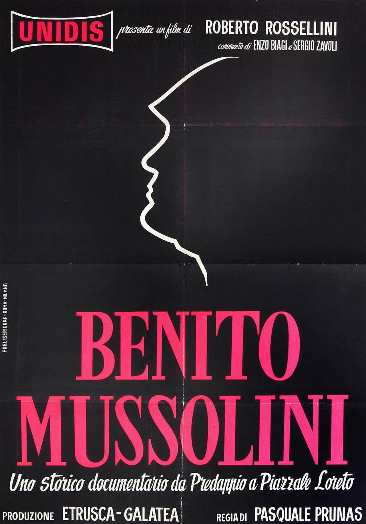 Benito Mussolini Backdrop
