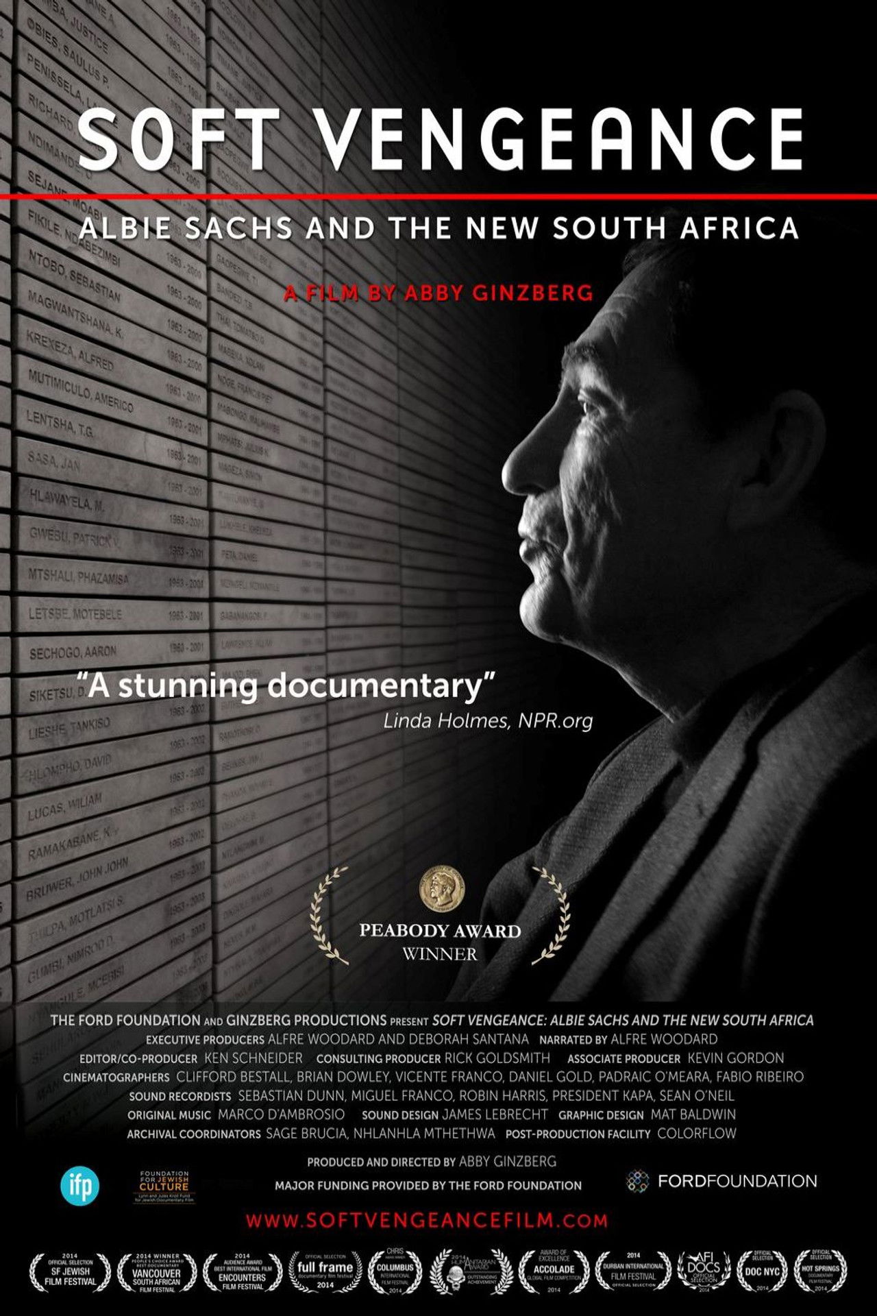 Soft Vengeance: Albie Sachs and the New South Africa 2014