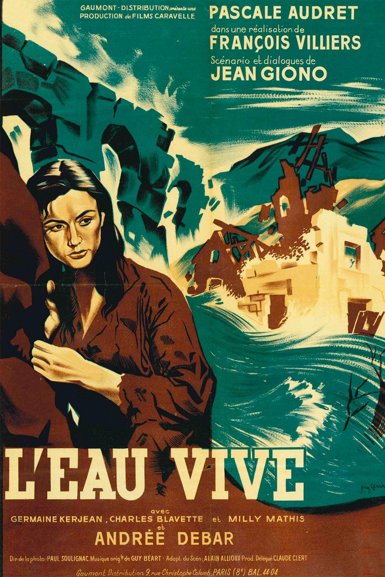 L'eau vive poster