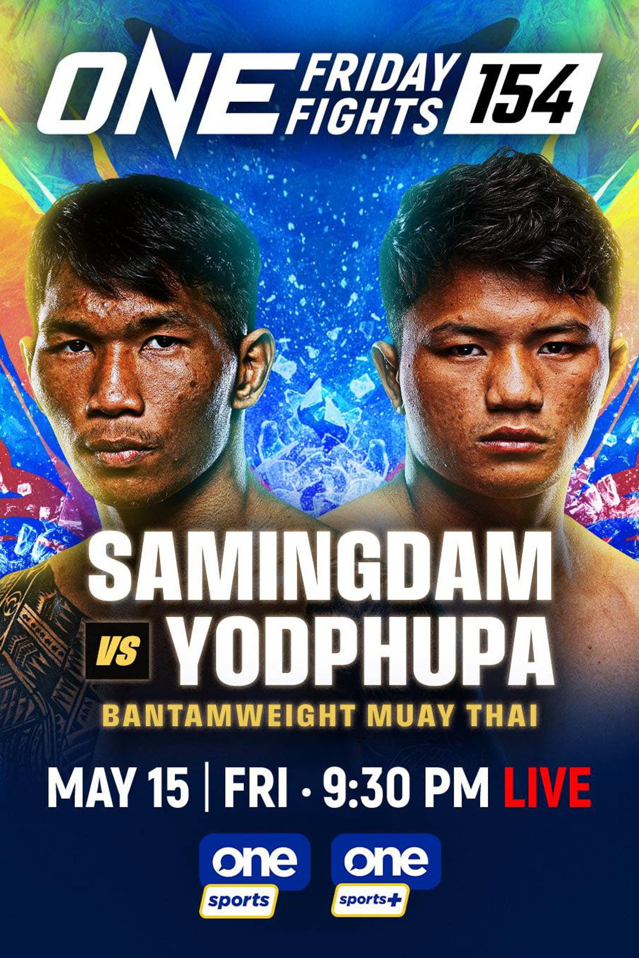 ONE Friday Fights 154: Samingdam vs. Yodphupa Backdrop