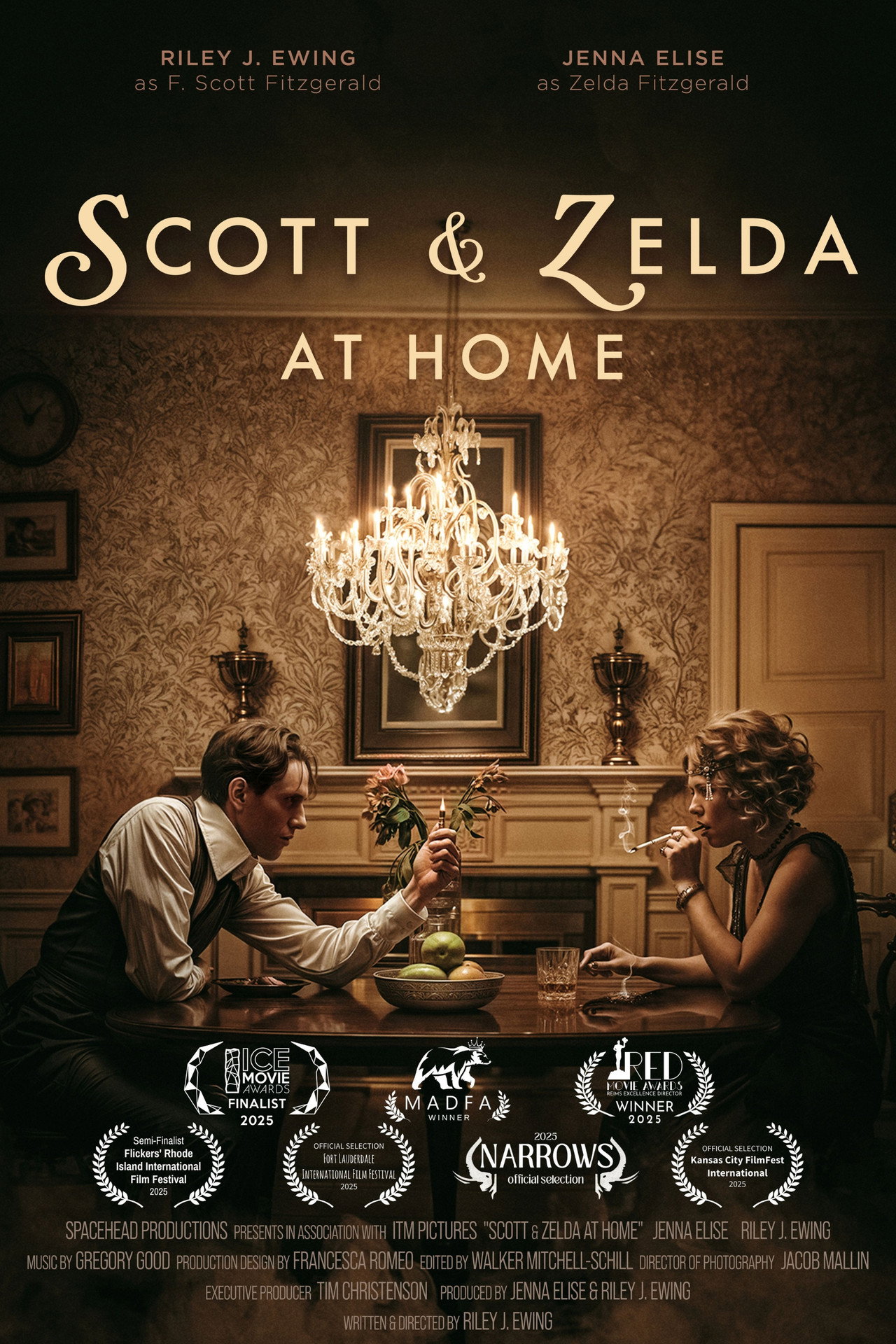 Scott & Zelda At Home filmaffisch