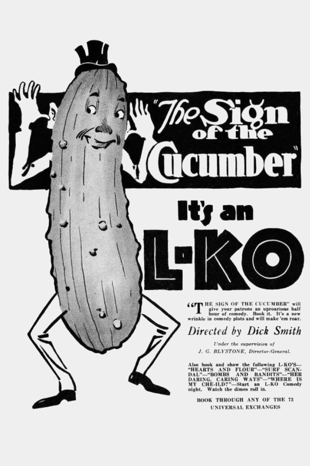 The Sign of the Cucumber Backdrop