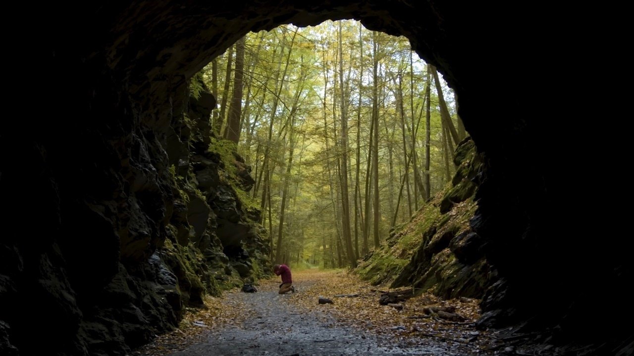 Tunnel backdrop