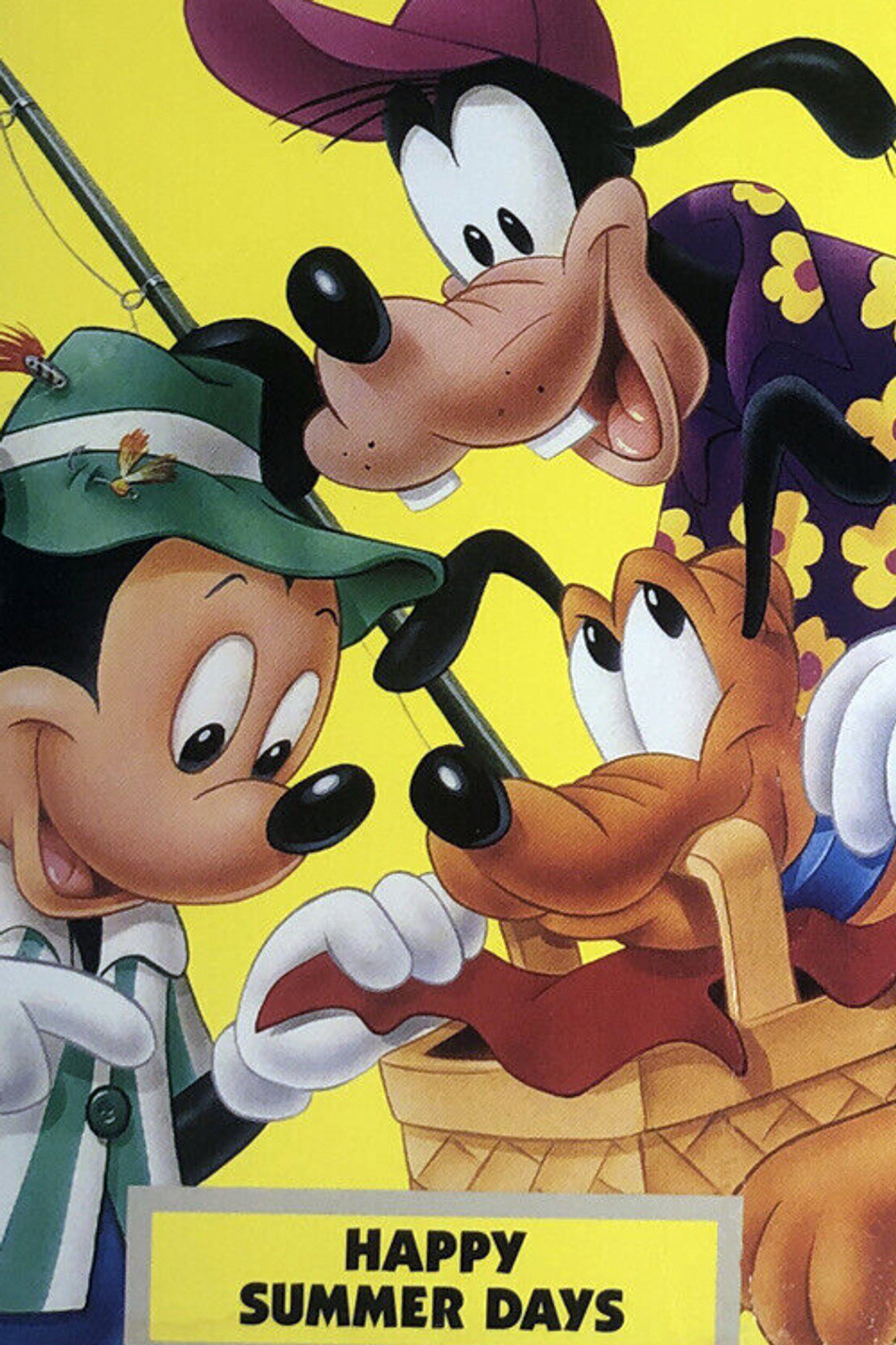 Walt Disney Cartoon Classics: Happy Summer Days Backdrop