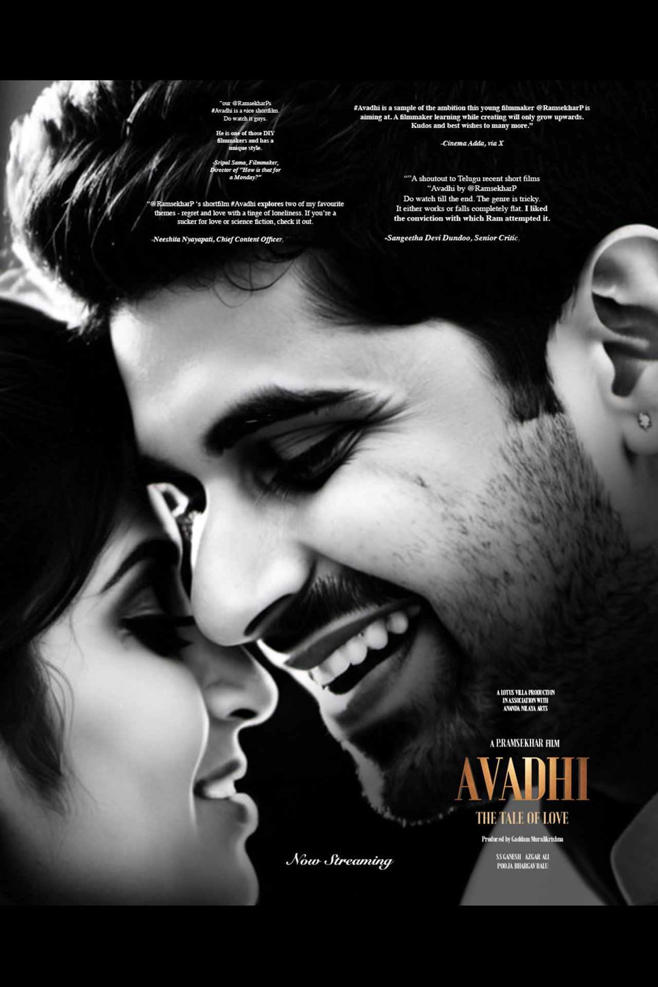 AVADHI THE TALE OF LOVE poster