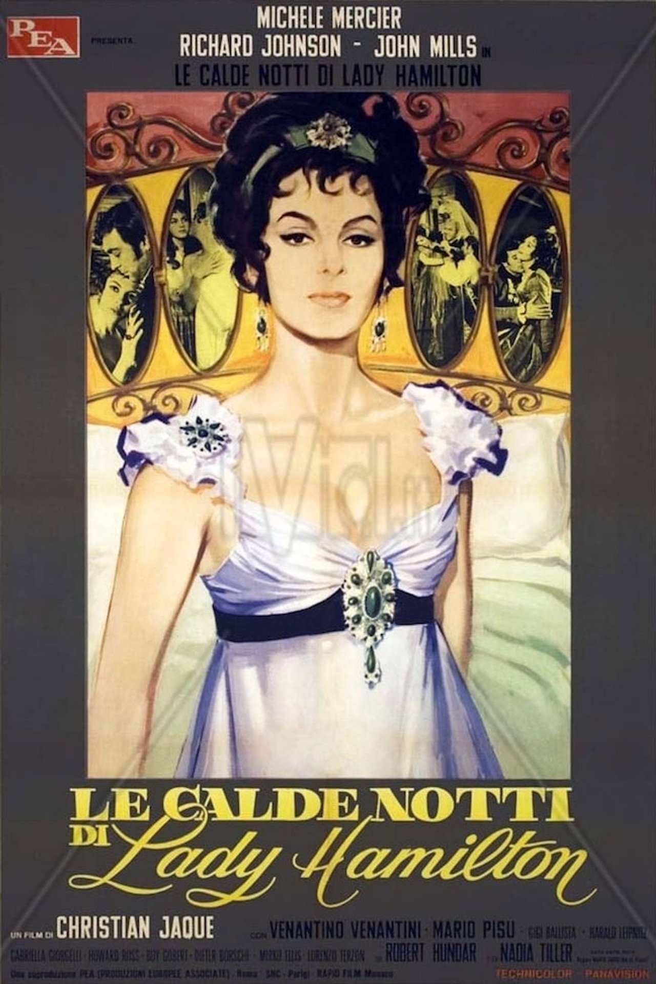 Le calde notti di Lady Hamilton filmaffisch