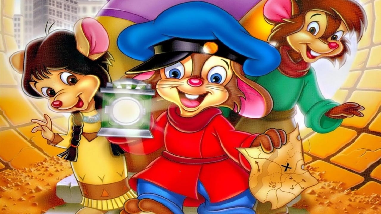 An American Tail: The Treasure of Manhattan Island background