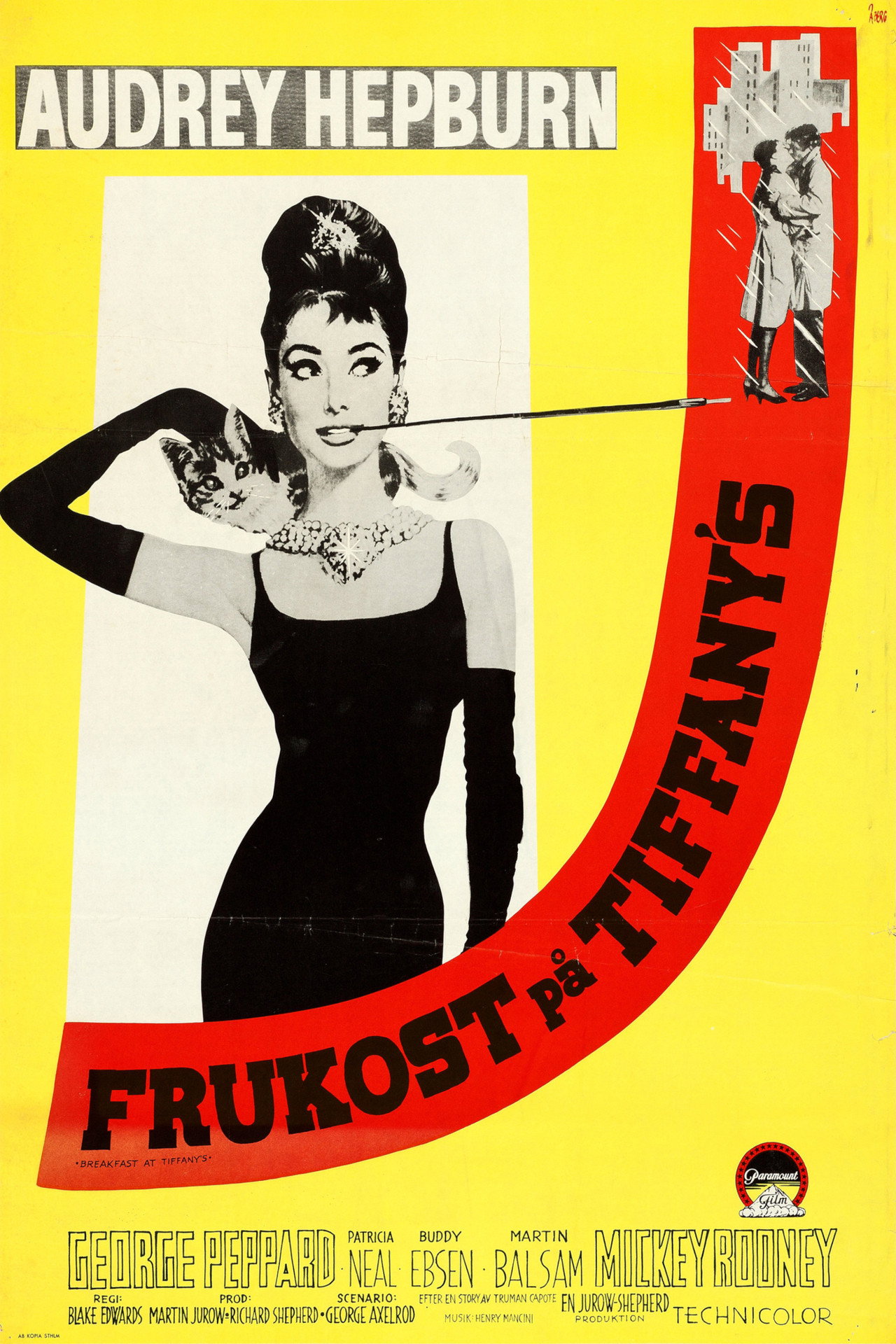 Frukost på Tiffany's filmaffisch