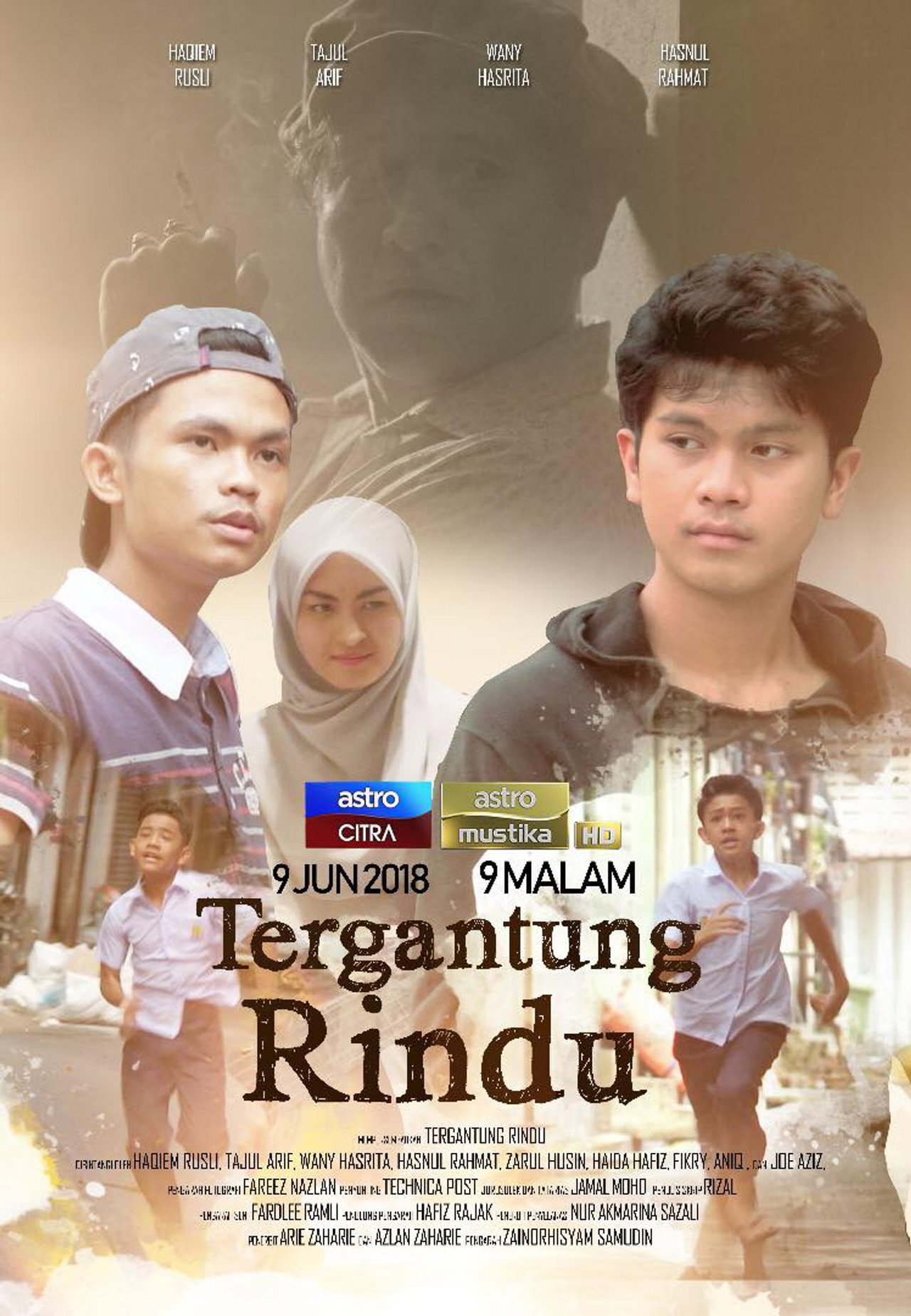 Tergantung Rindu Backdrop