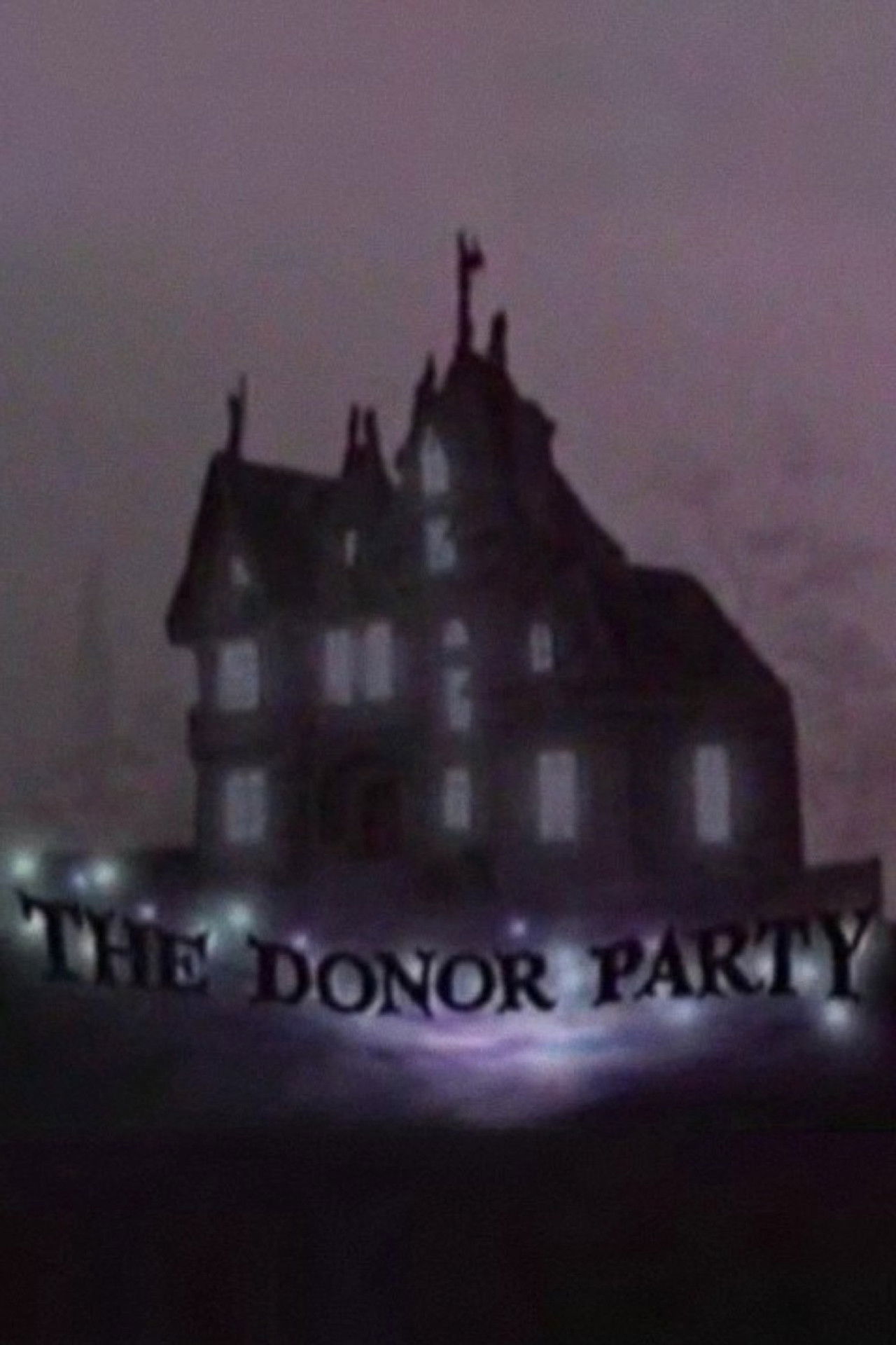 The Donor Party Backdrop