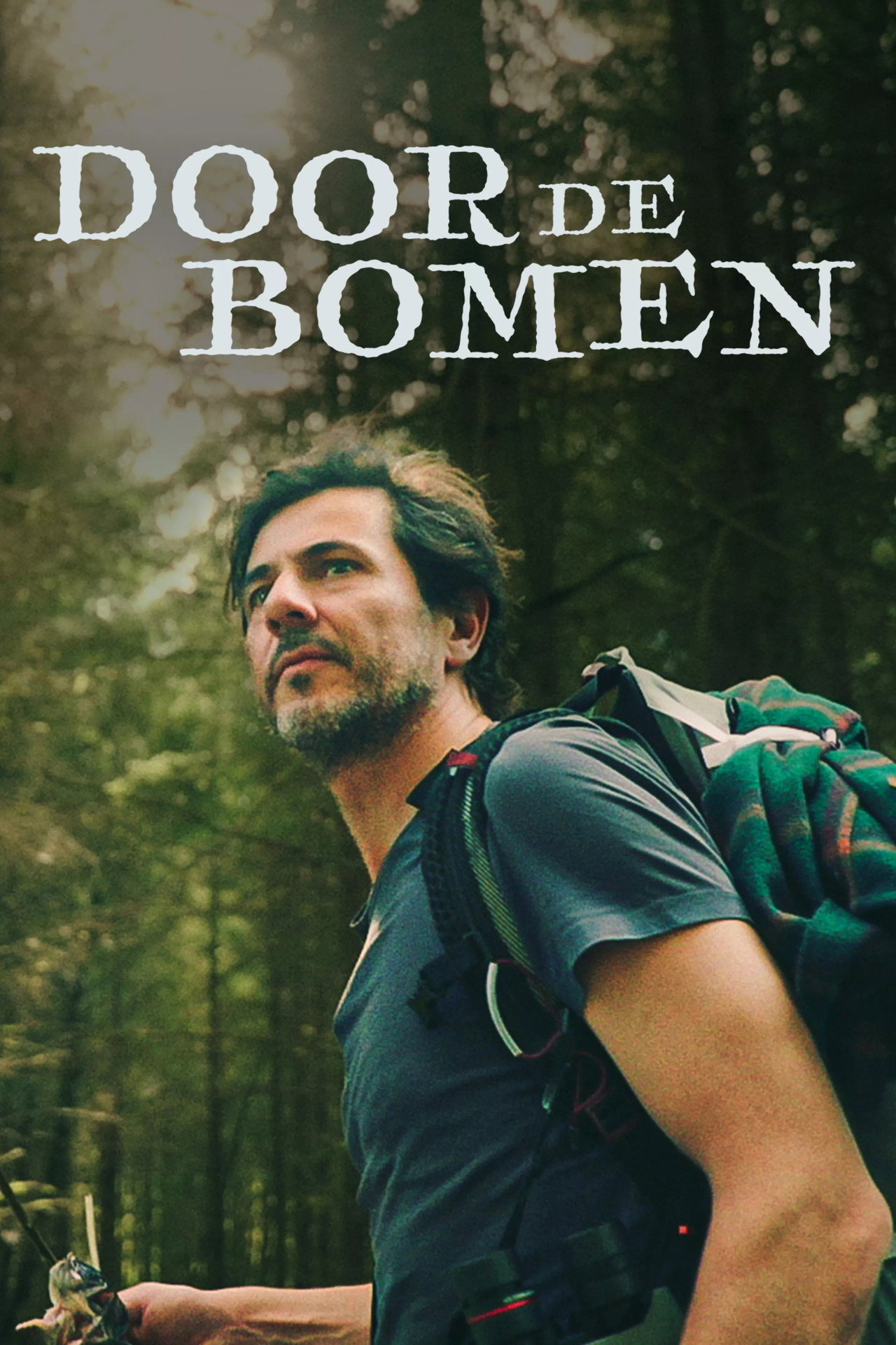 Door de bomen affisch