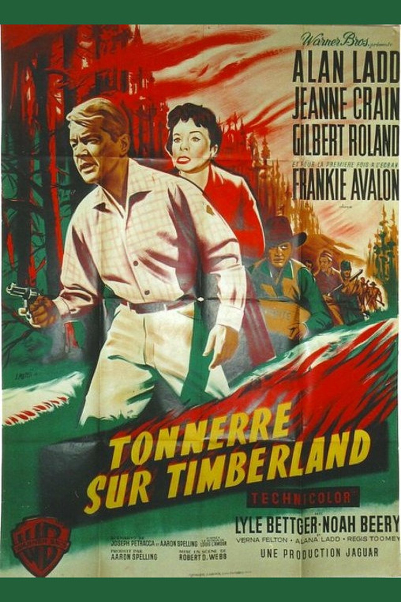 Tonnerre sur Timberland poster