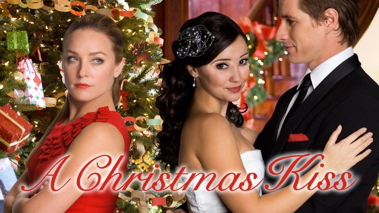 A Christmas Kiss background