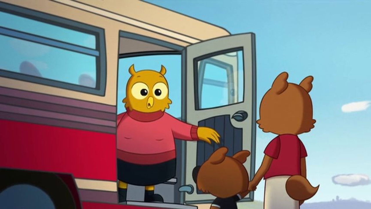 Mini-Loup — Le départ en classe verte