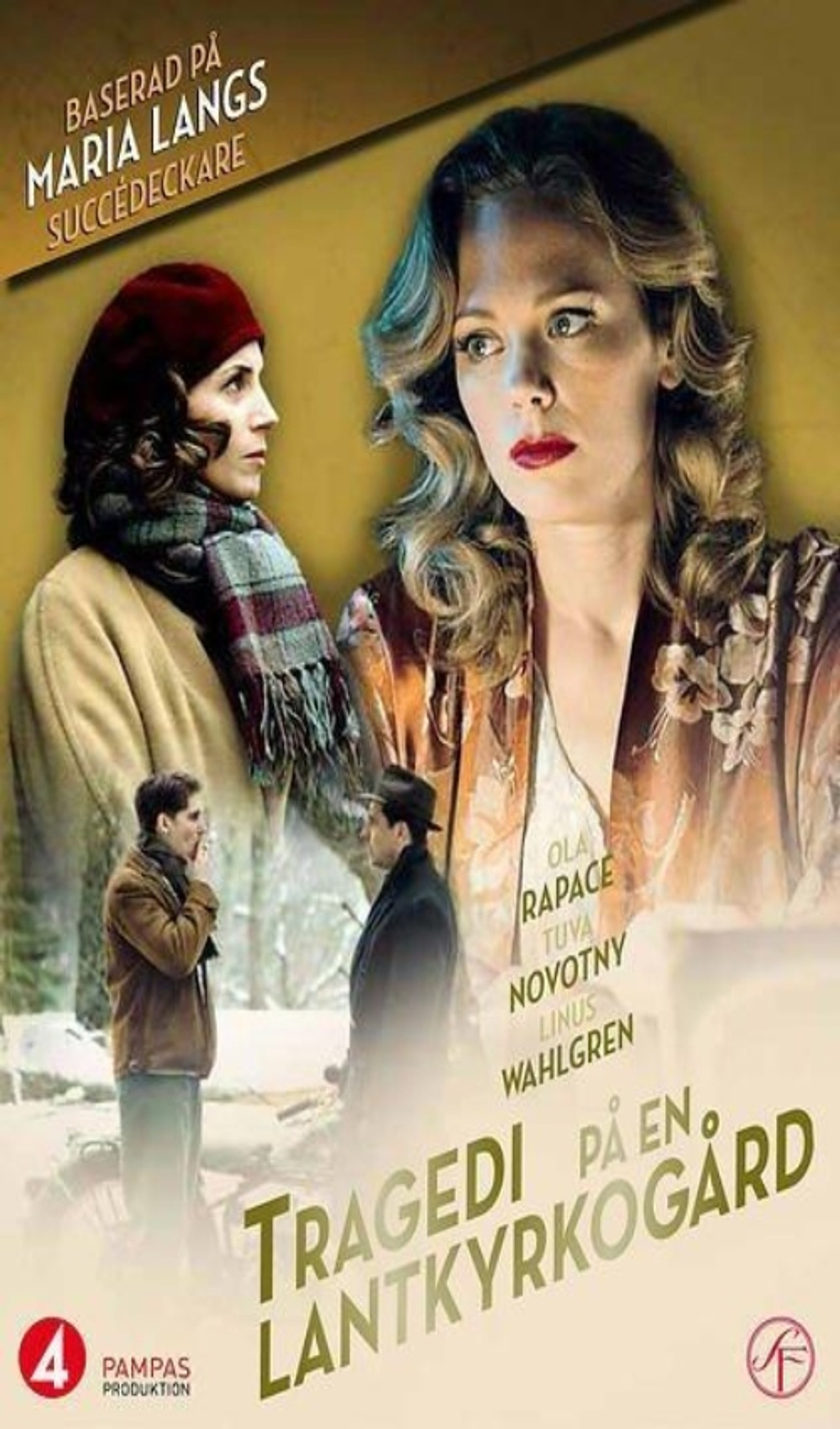 Tragedi på en lantkyrkogård filmaffisch