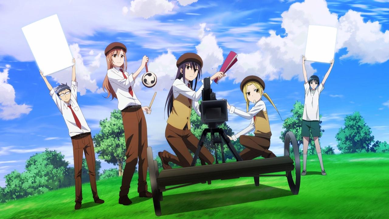 Scen från Seitokai Yakuindomo the Movie 2