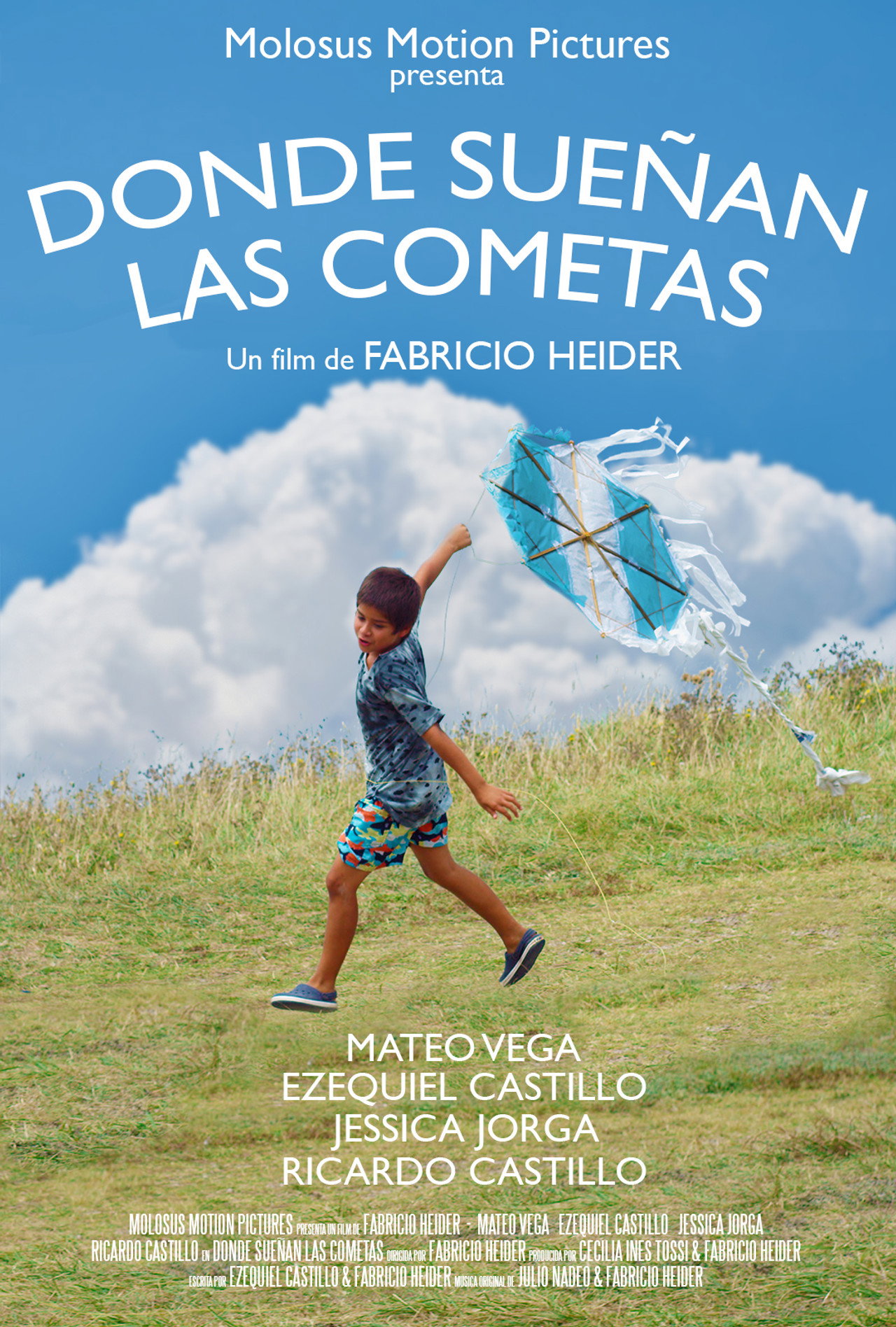 Donde Sueñan Las Cometas filmaffisch