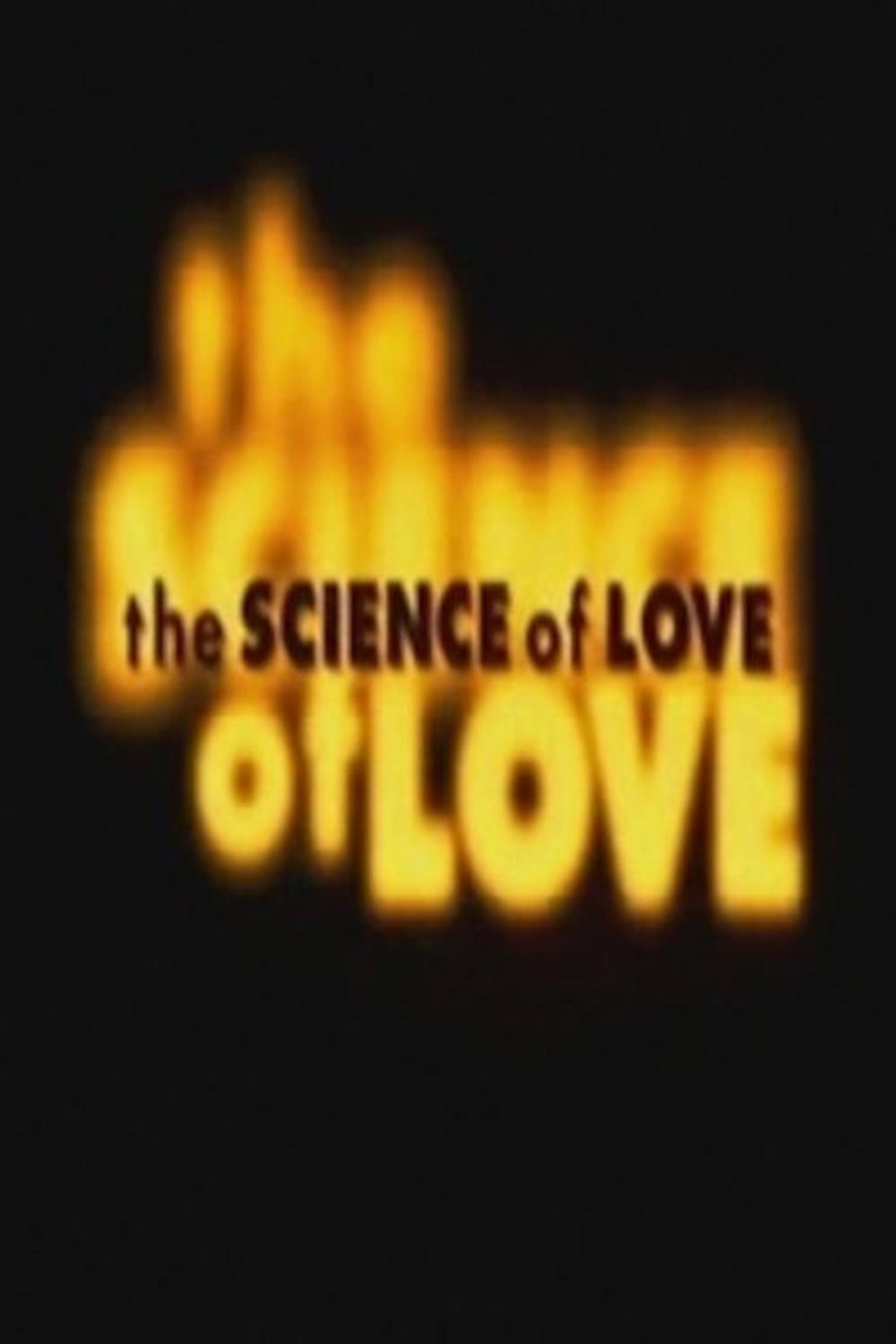 The Science of Love filmaffisch