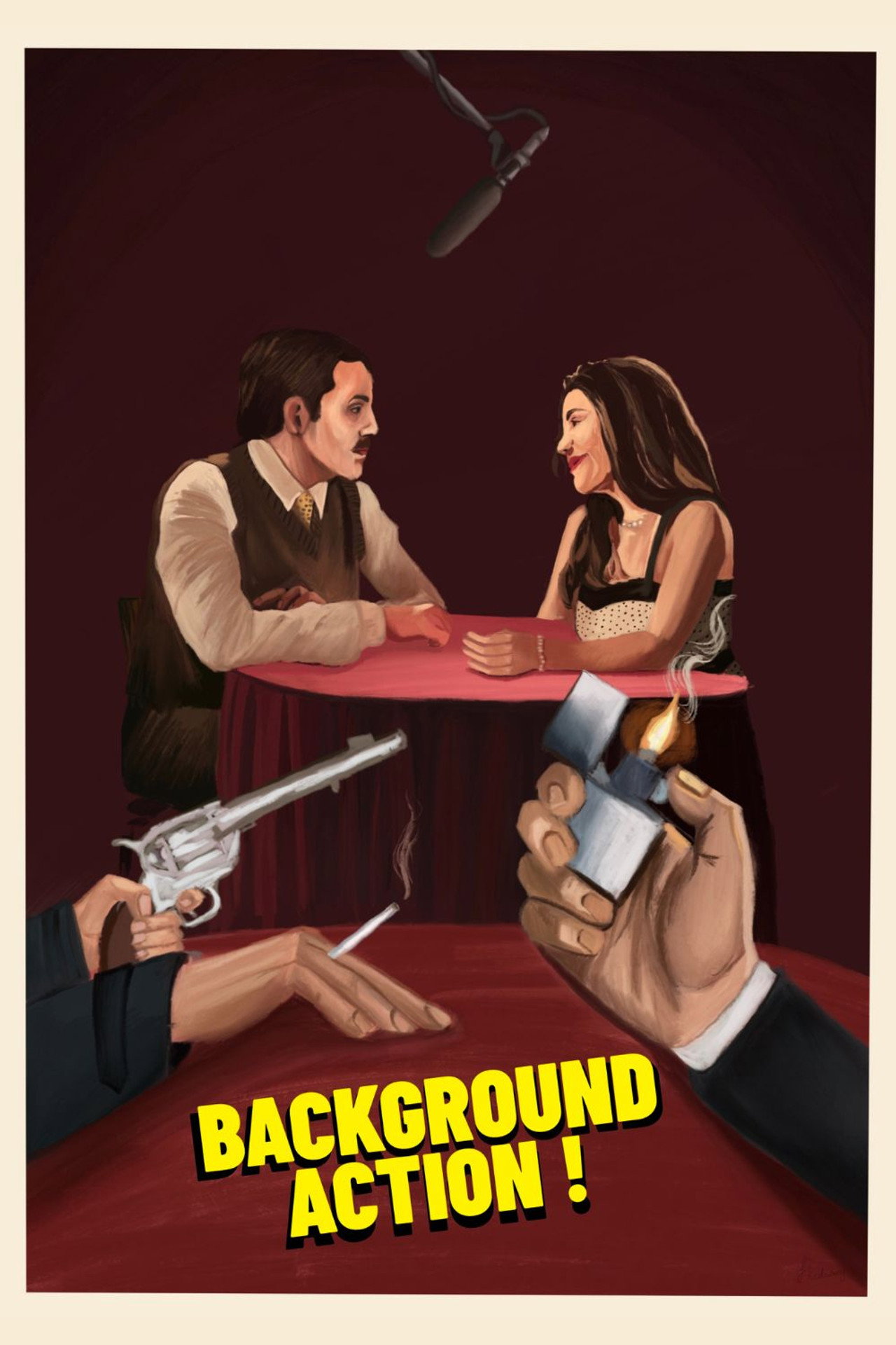 Background Action filmaffisch