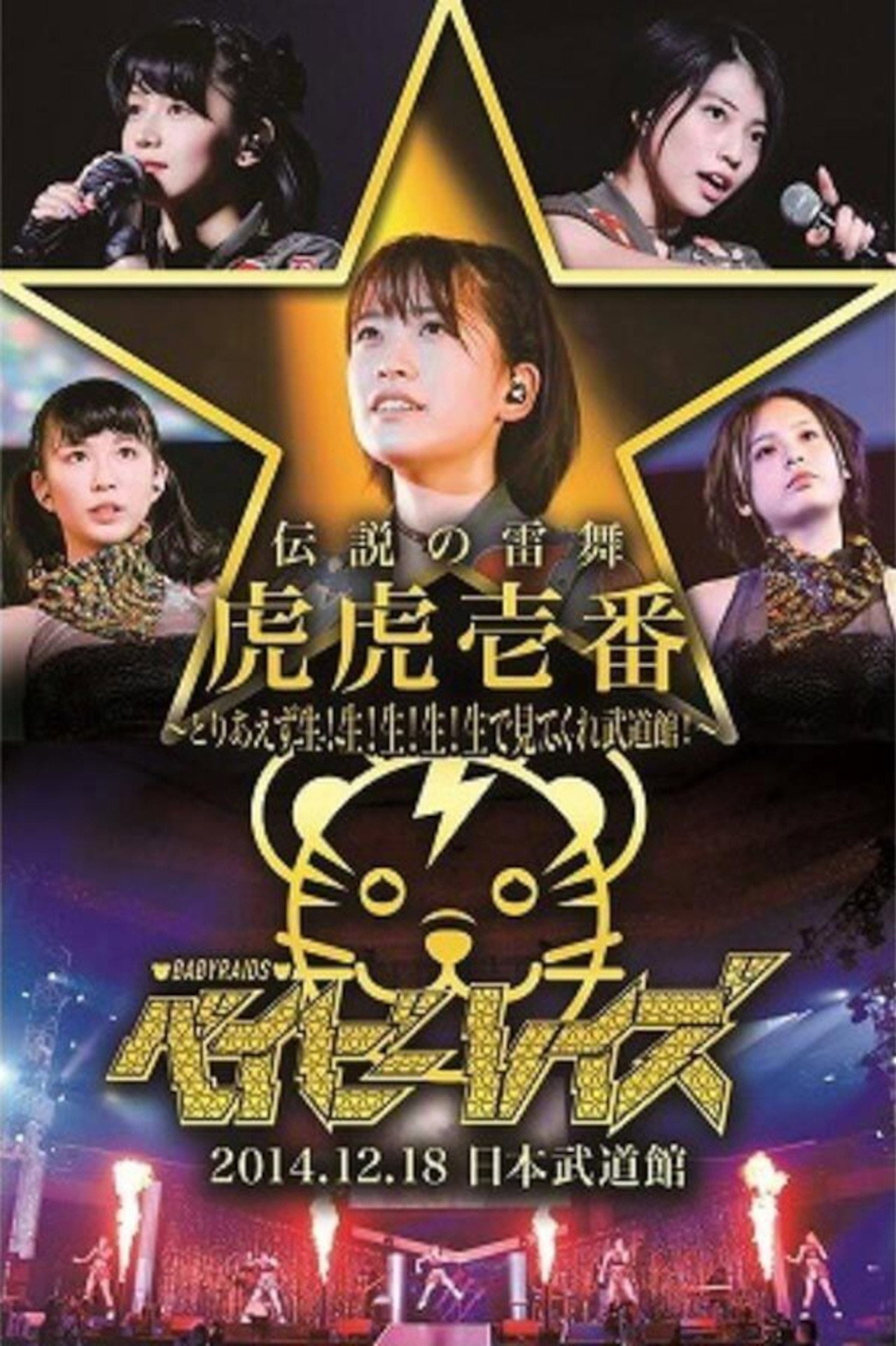 Babyraids Japan - Tora, Tora, Ichiban Live at Budokan Backdrop
