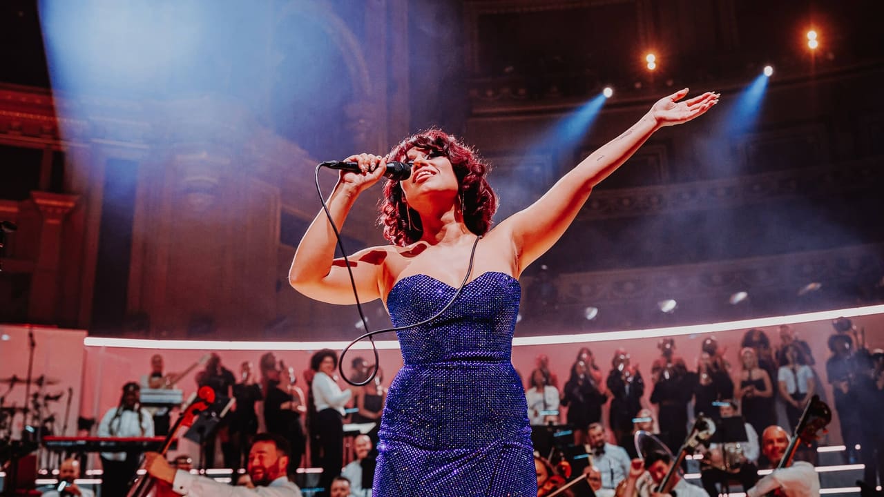 RAYE at the Royal Albert Hall background