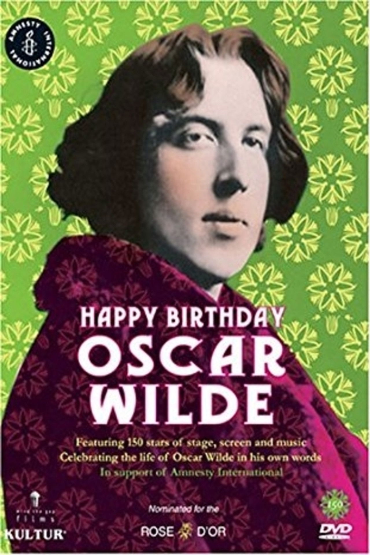 Happy Birthday Oscar Wilde Backdrop