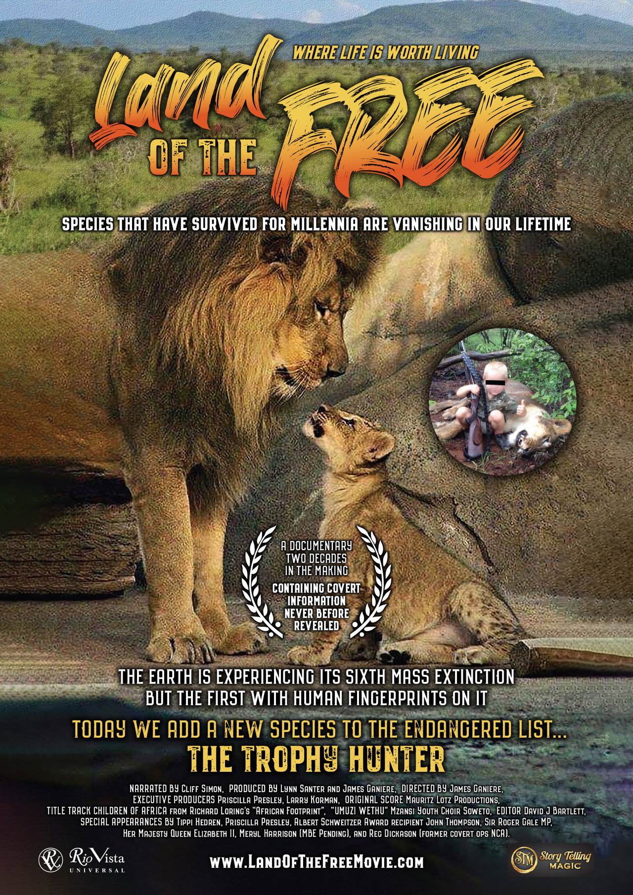 Land of the Free: Animal Trafficking Redefined filmaffisch