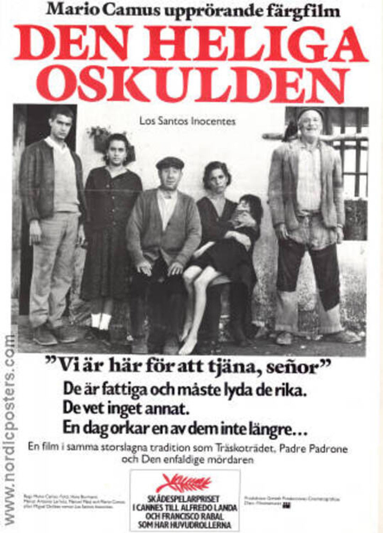 Den heliga oskulden filmaffisch