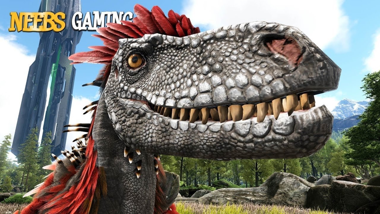 Neebs Gaming - Ark Survival Evolved - Season 5 Episode 25 : We Met Jeffrey Goldblum!!!