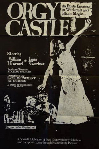 Terror at Orgy Castle poster