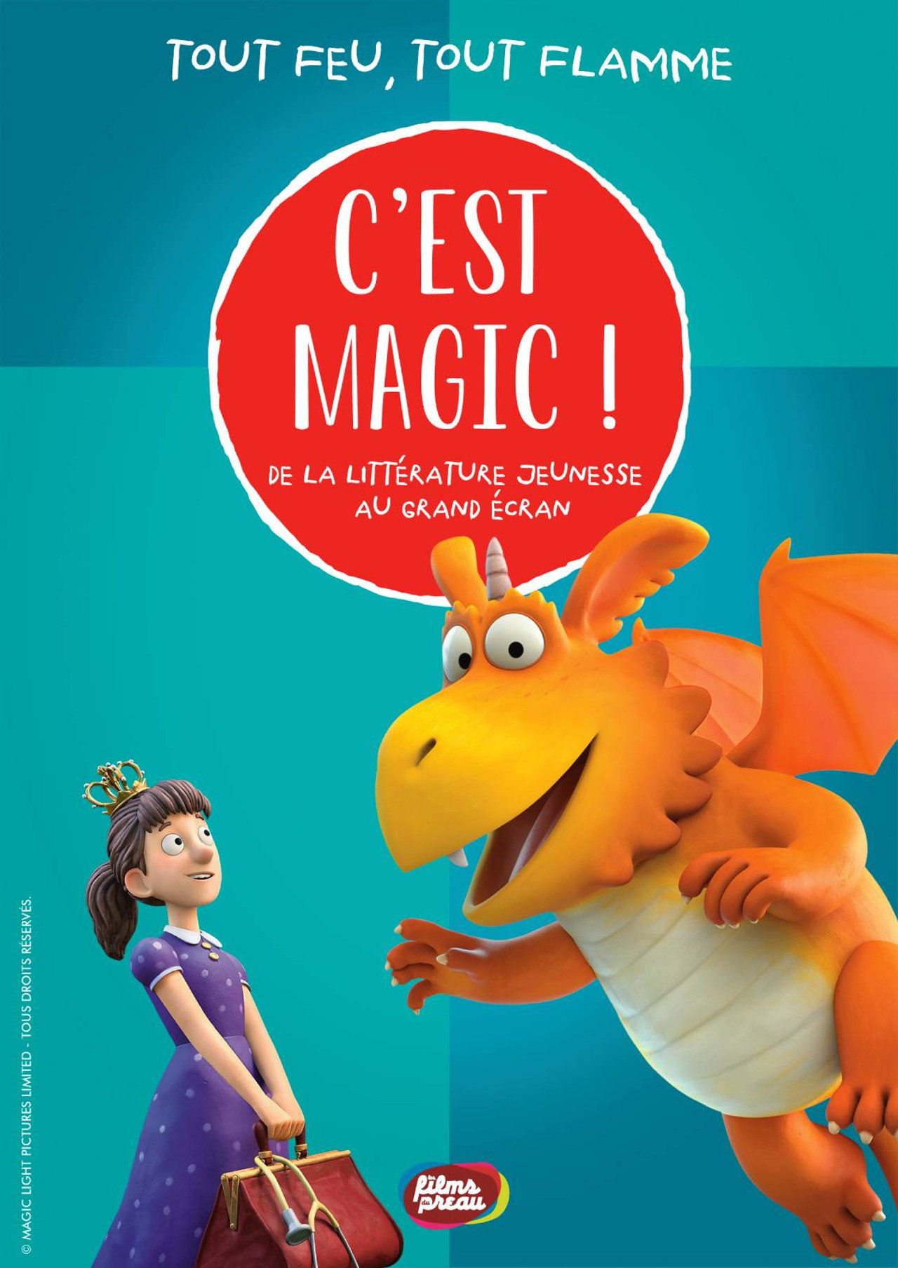 C'est Magic ! - Tout feu tout flamme filmaffisch