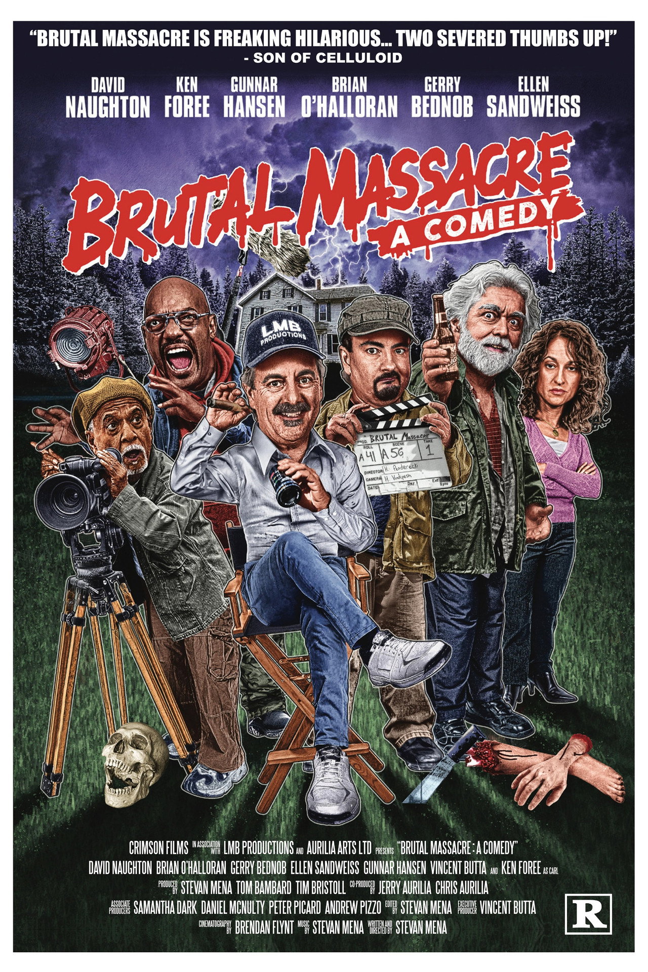 Brutal Massacre: A Comedy poster