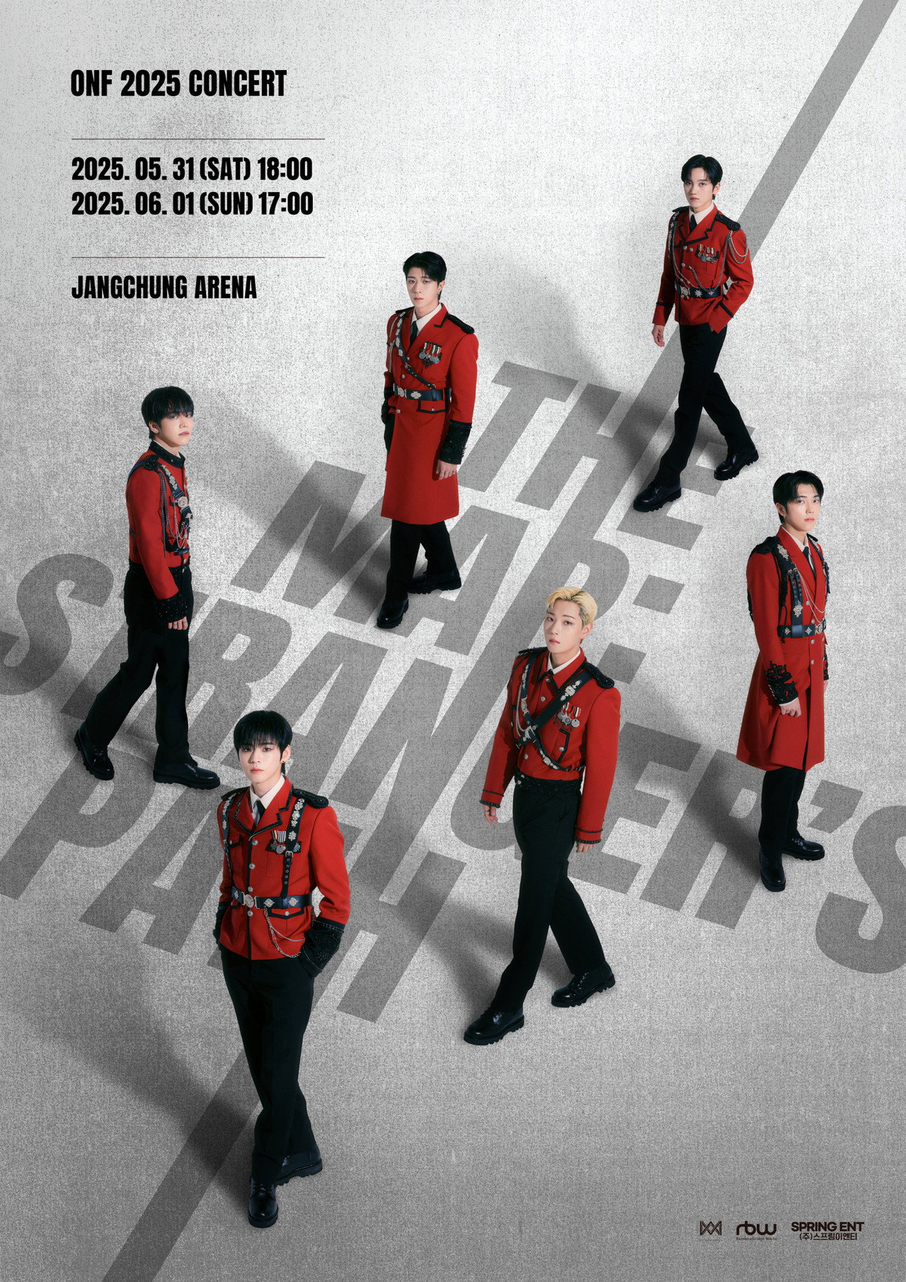 2025 ONF CONCERT [THE MAP:STRANGER’S PATH] filmaffisch