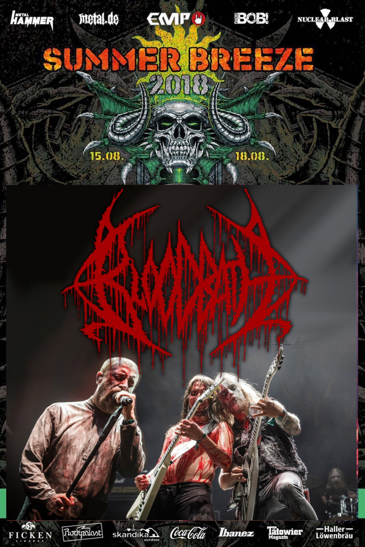 Bloodbath: Summer Breeze 2018 filmaffisch