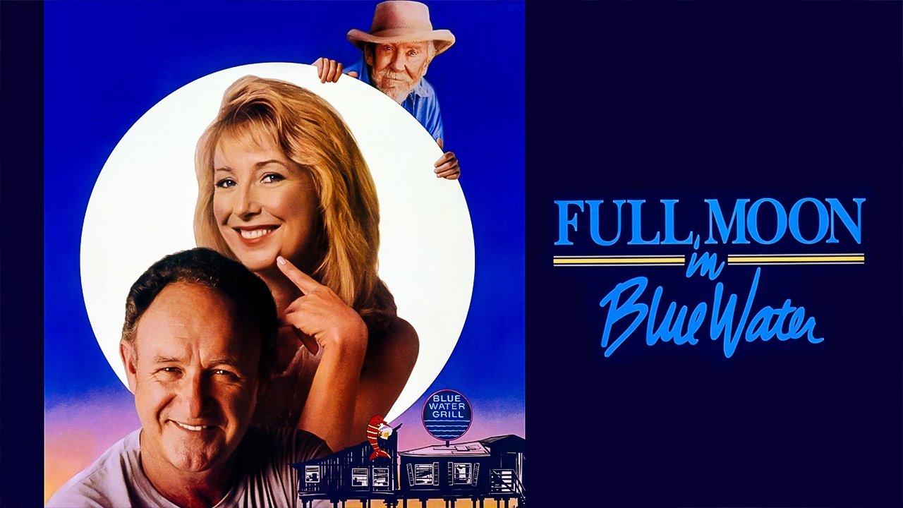 Full Moon in Blue Water