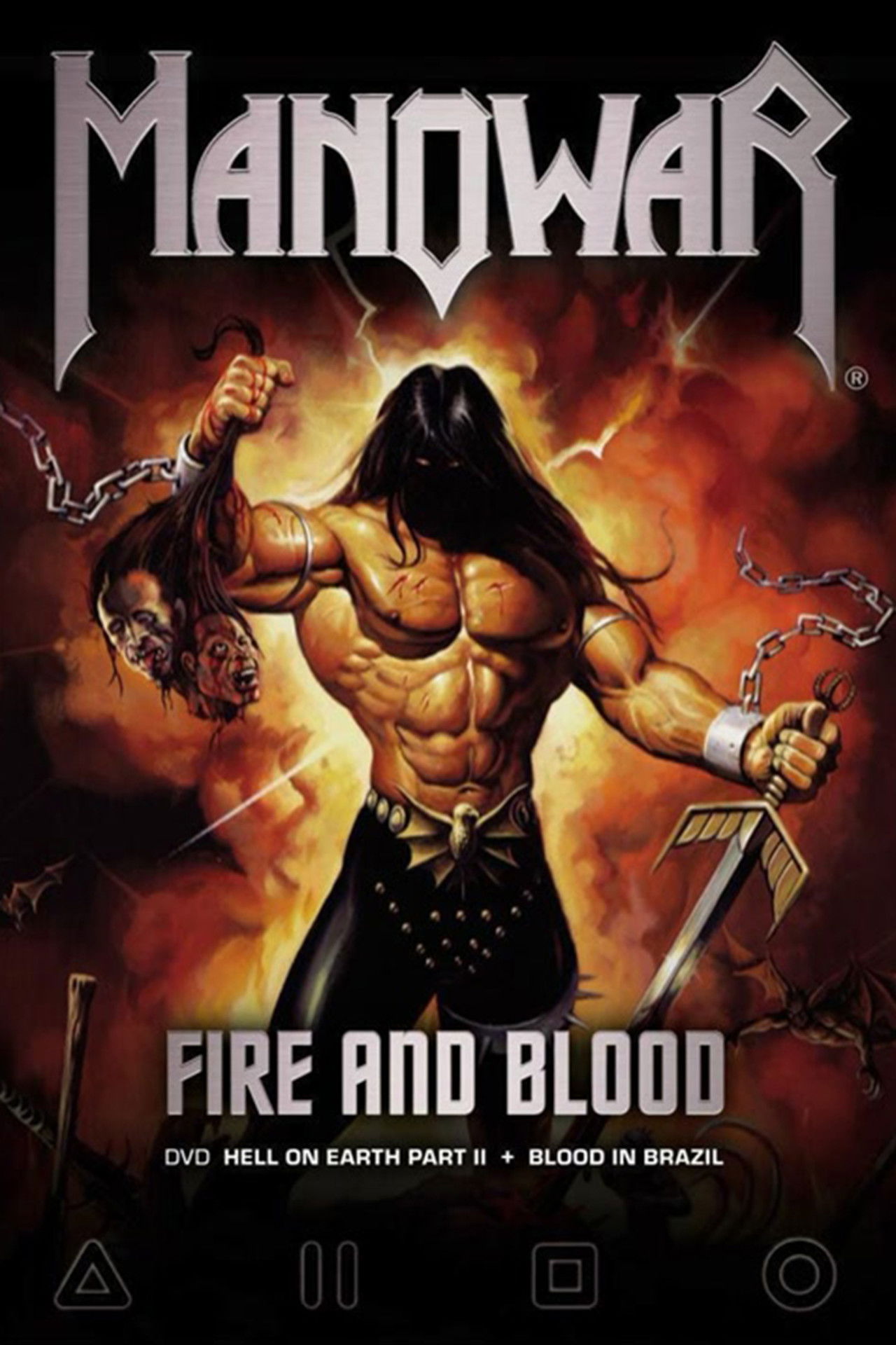 Manowar: Blood in Brazil Backdrop