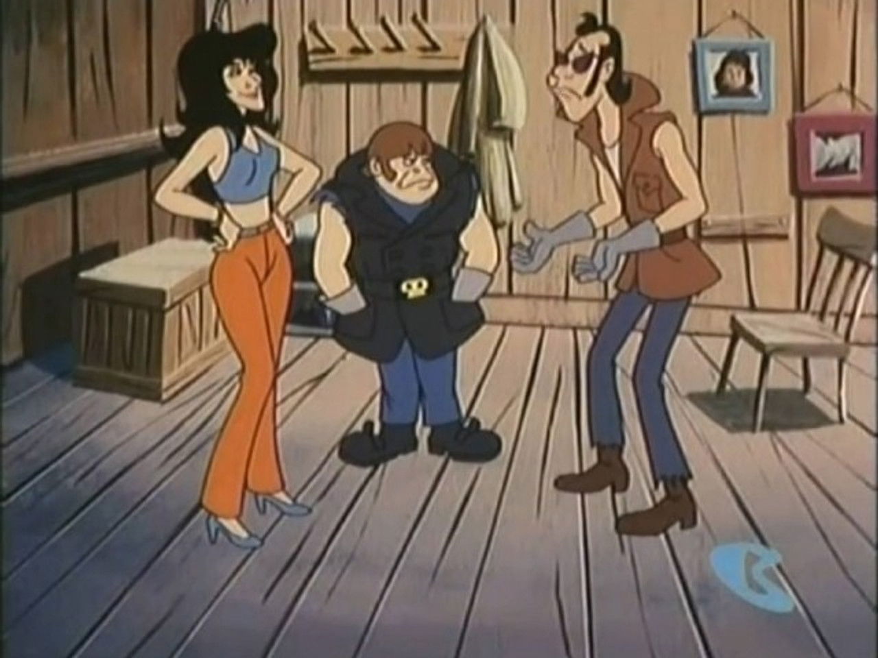 Fred and Barney Meet The Thing — La Chose et la reine