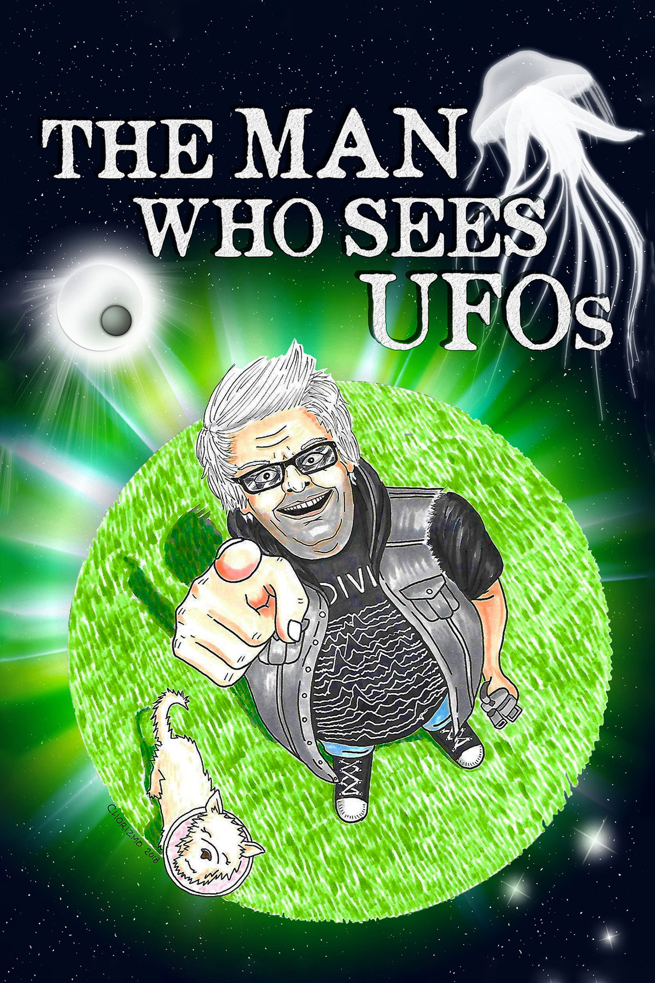 The Man Who Sees UFOs Backdrop