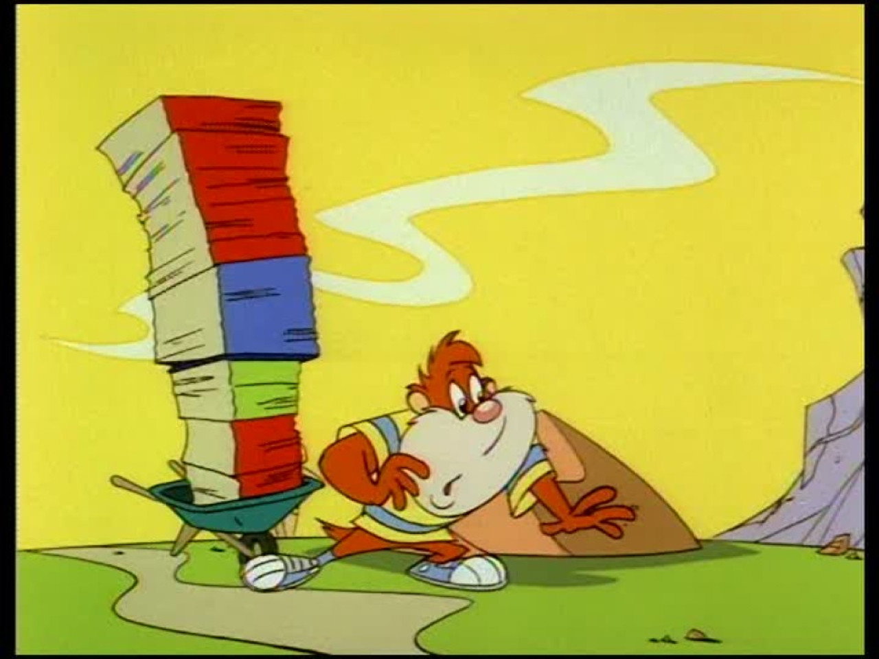 Taz-Mania backdrop