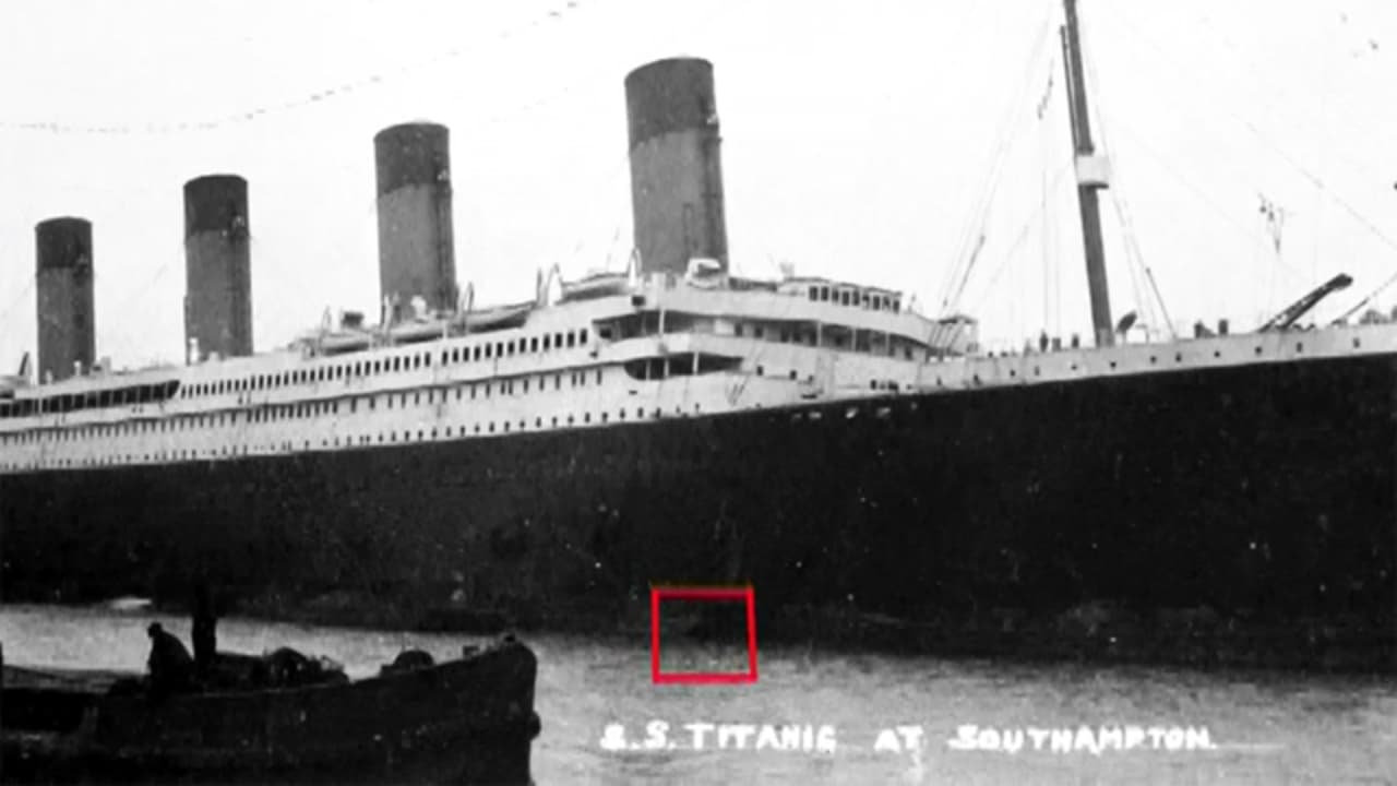 Titanic's Fatal Fire background