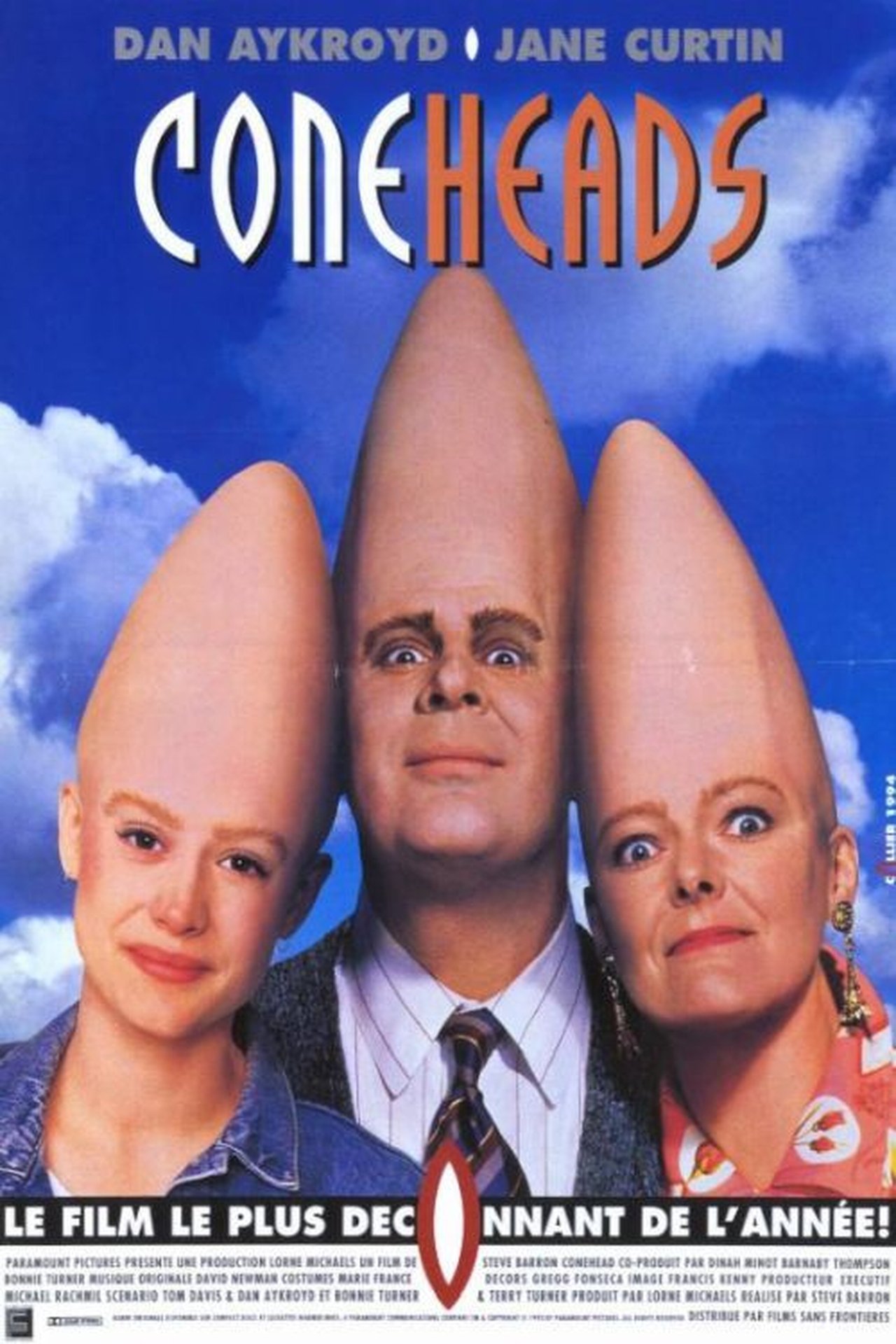 Coneheads poster
