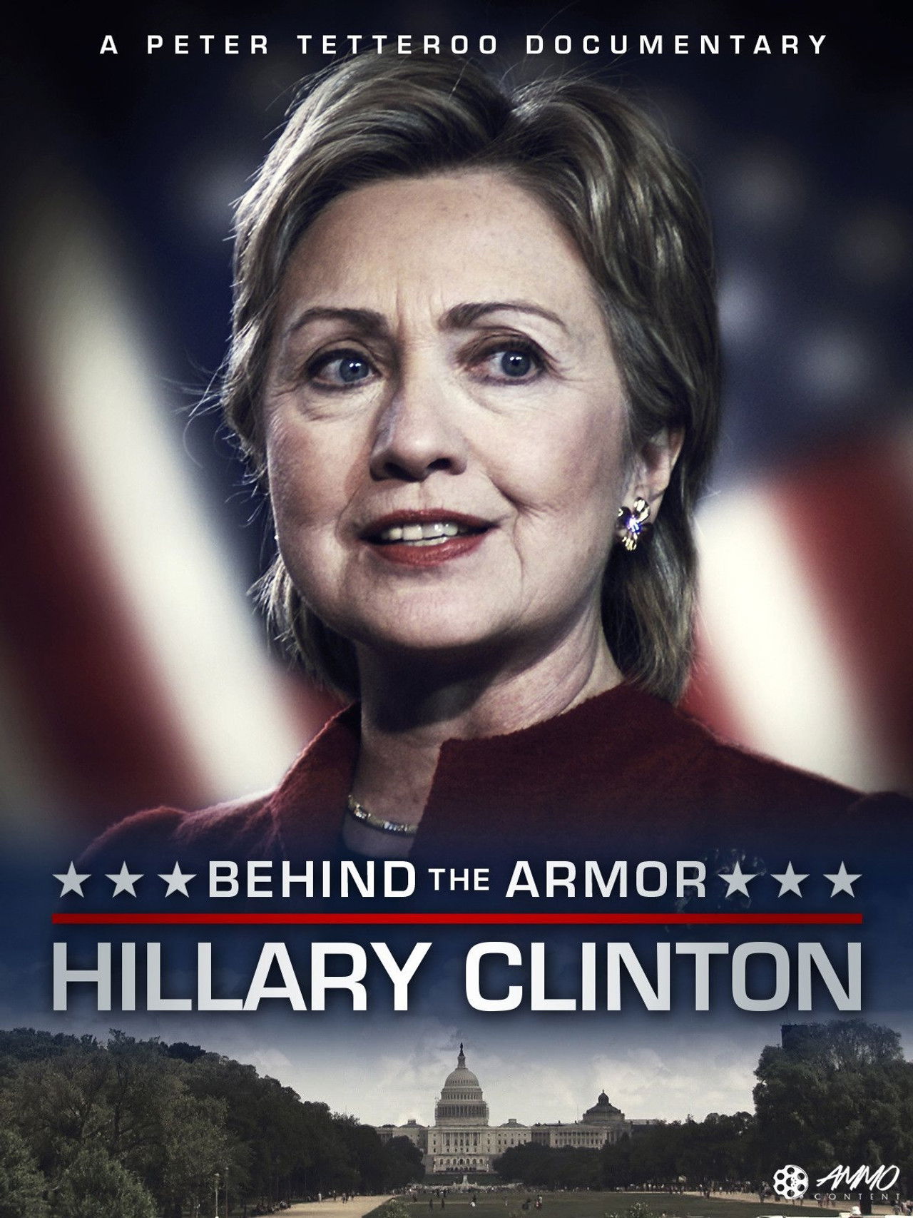 Hillary Clinton Behind the Armor Backdrop