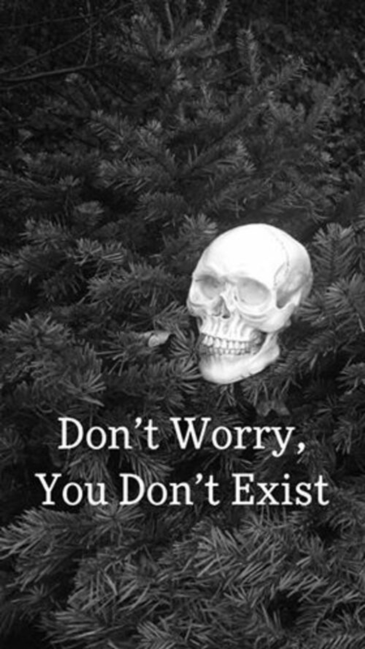 Don't Worry, You Don't Exist filmaffisch