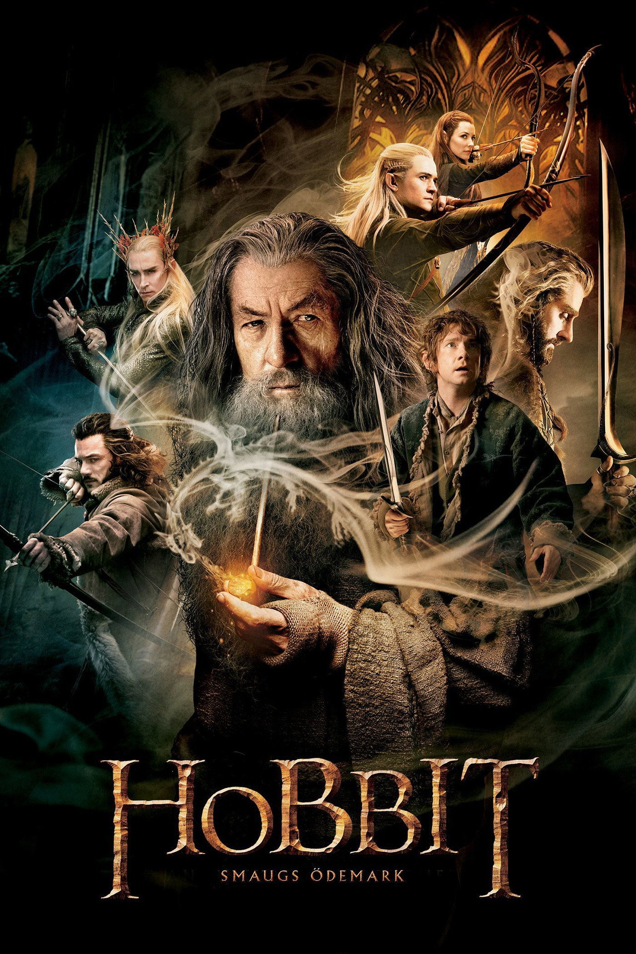 Hobbit: Smaugs ödemark filmaffisch