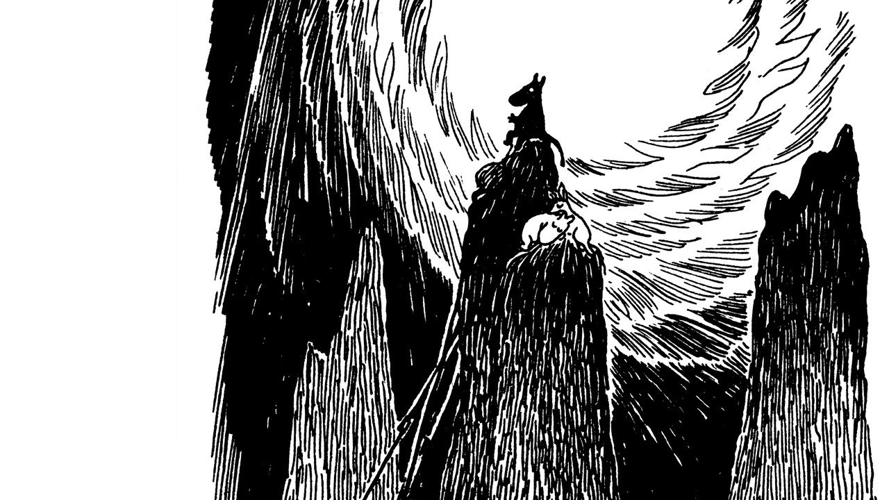 Kometen kommer - uppläst och illustrerad av Tove Jansson