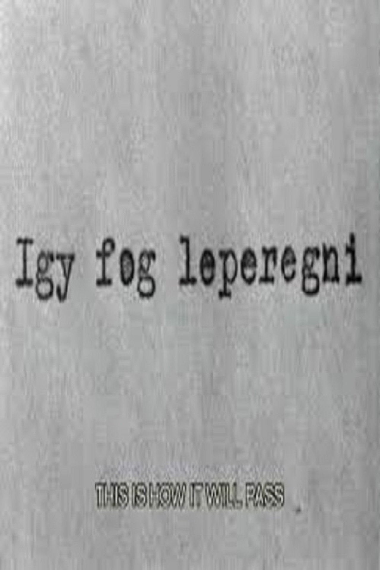 Így fog leperegni filmaffisch
